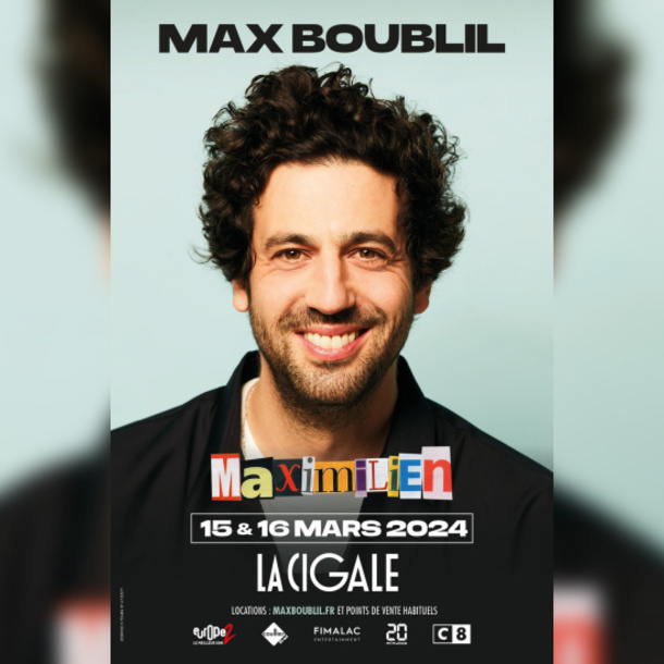 Spectacle de MAX BOUBLIL : 